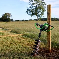 Землебур аккумуляторный Greenworks GC-AUGER 82V, без АКБ и ЗУ