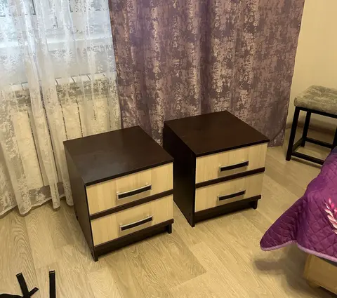 Комплект тумб Сакура дуб сонома / белый