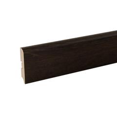 Плинтус МДФ Smartprofile Strong 80М П03 Дуб Филадельфия коньяк 16x80х2400 мм