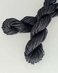 Шнур плетеный нейлон, d 1,2 мм, 10х20 м, чёрный