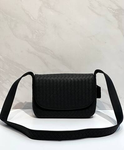 Сумка через плечо Bottega Venetta, чёрный