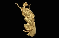 Силиконовый молд № 0350 левый