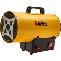 Газовая тепловая пушка GHG-15, 15 кВт, 500 м3/ч, пропан-бутан// DENZEL 96477