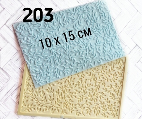 Молд коврик 10х15см, Арт.PO-0203, силикон