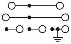 PTIO 1,5/S/5-PE/U-BK/O-WH-Клеммный модуль для подключения датчиков и исполнительных элементов