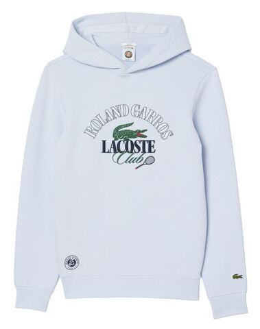 Куртка теннисная Lacoste Sportsuit Roland Garros Edition Sport Sweatshirt - light blue