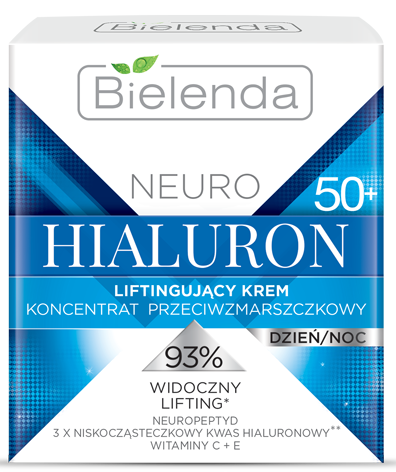 NEURO HIALURON Лифтинг-крем-концентрат против морщин для лица 50+ день / ночь 50 м