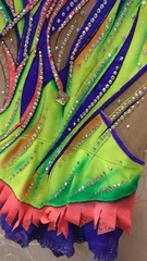 Купальник для художественной гимнастики б/у р.36