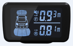 Парктроник 4Drive 8X-61/D58 BL GPS Primer на 8 датчиков для внутренней установки