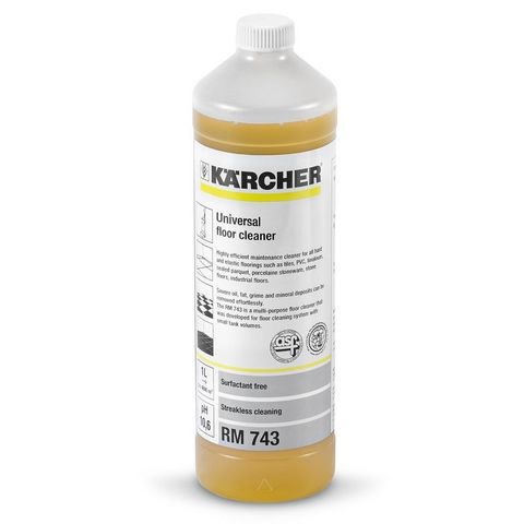 Универсальное средство для уборки полов Karcher RM 743, 1 л
