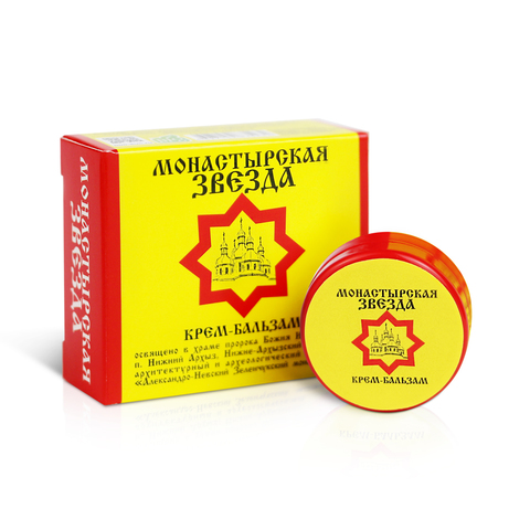 Крем-бальзам "Монастырская звезда". Архыз. Пластик 5 мл.