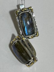 Эгине (серьги из серебра)