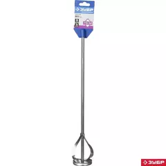 ЗУБР 60 х 400 мм, шестигранный хвостовик, крашенный, миксер для красок металлический, Профессионал (0602-06-40)