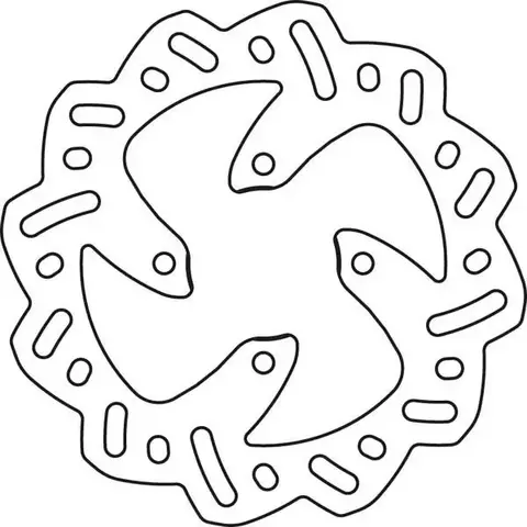 Диск тормозной задний SX 1533R2