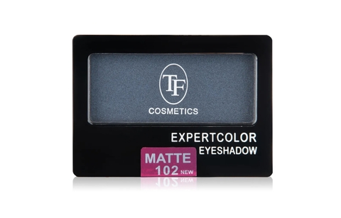TF Тени для век компактные ExpertColor EyeShadow Mono тон 102 темно-синий/перламутр