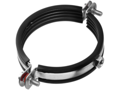 ЗУБР 3?, цинк, 6 шт, трубный хомут с гайкой (37850-87-94)