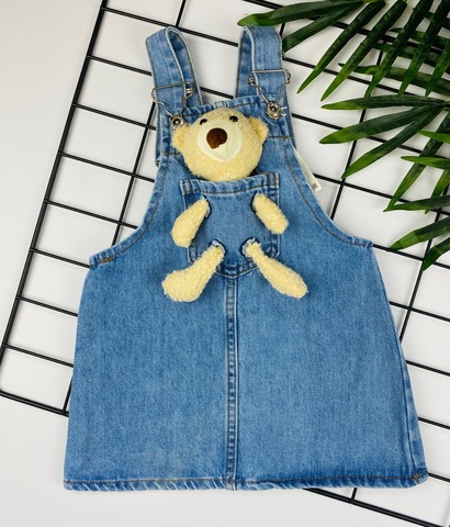 Джинсовый сарафан ZARA