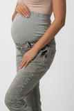 Джинсы для беременных (REGULAR) 13464 серый