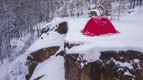 Картинка палатка туристическая Talberg Boyard Pro 2 red - 9