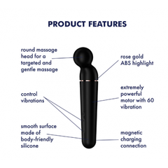 Универсальный вибромассажер Satisfyer Planet Wand-er черный