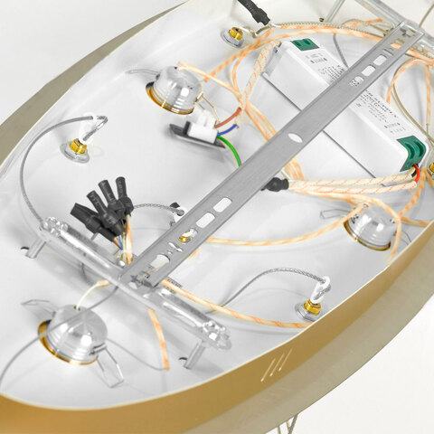Подвесная светодиодная люстра Lussole KNOX LSP-7411