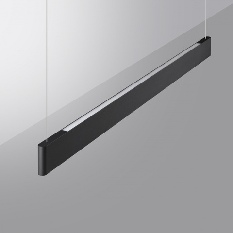 Подвесной светодиодный светильник Novotech 359548 LEDO NT25 000 черный диммир. со сменой цв.темпер. (пульт ДУ/прилож. Smart Life) IP20 LED 12/24W 220-240V 3000-5700К ITER