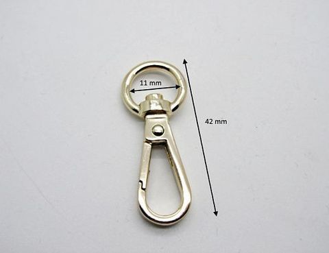 Carabiner 42 * 11 Gold