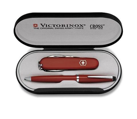 Набор подарочный Victorinox 4.4311 (Нож Victorinox Spartan 1.3603 + Ручка шариковая Cross-Solo) - Wenger-Victorinox.Ru