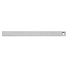 Линейка 150х13х0,5мм Шкала 1,0мм (Сталь) Kinex(K-met) 1022-0