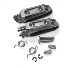 Подножки водительские для Suzuki GSX-R 1300 Hayabusa/GSX1400/GSF1250/GSF650/GSR600/DL1000/SV650