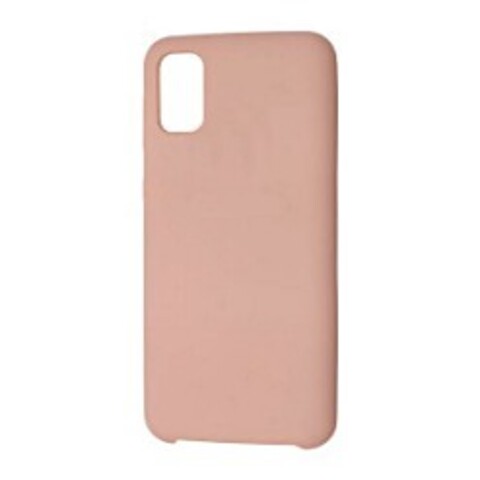 Силиконовый чехол Silicone Cover для Samsung Galaxy S20 (Бежевый)