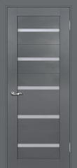 Дверь PSC-7 / Цвет Графит / белый сатинат / Двери PROFILO PORTE
