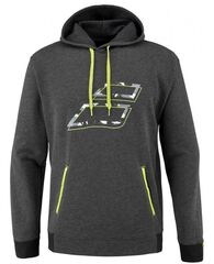 Куртка теннисная Babolat Aero Hood Sweat - black heather