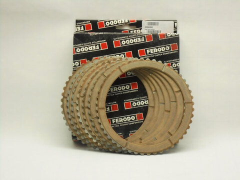 FCD0701 к-кт фрикционный дисков сталь/синтетика, 7шт, 48 зубов для мото Ducati