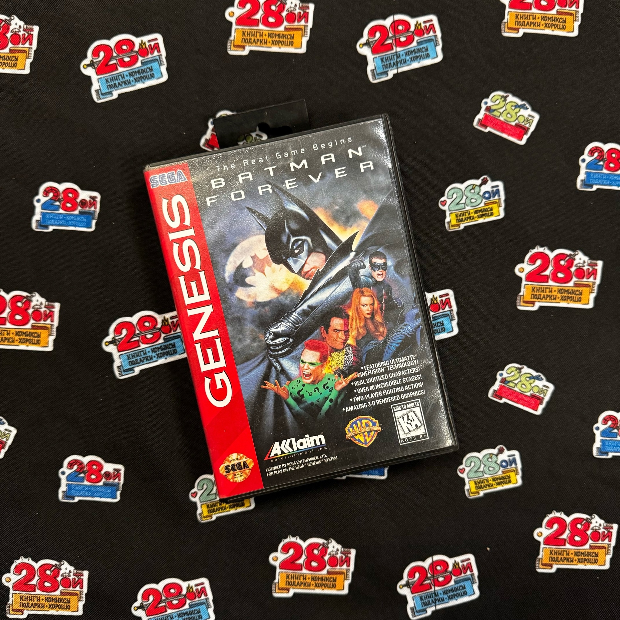 Игра Batman Forever (Sega Genesis) (Б/У) – купить по выгодной цене |  Интернет-магазин комиксов 28oi.ru