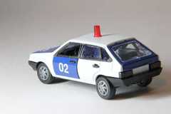 VAZ-2109 Lada Samara hatchback 5-doors DPS traffic police Agat Mossar Tantal 1:43