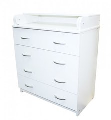 Комод Антел Ульяна-2 белый 800 (4 ящика)
