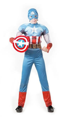 Костюм карнавальный детский Капитан Америка