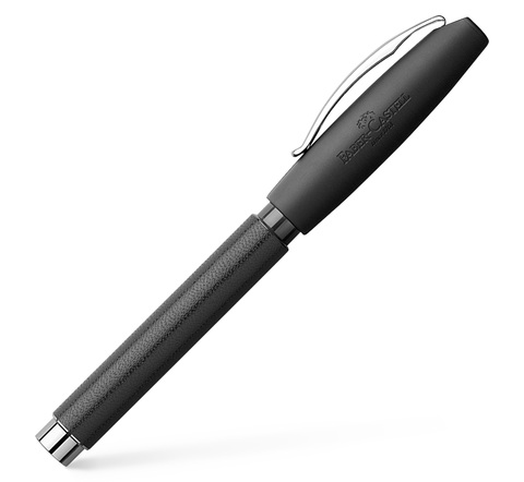 Ручка-роллер Faber-Castell Basic Black Leather