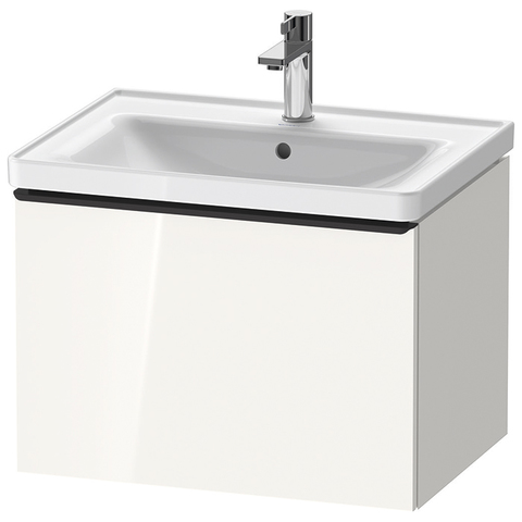 Duravit D-Neo Тумбочка подвесная 440x634x452, 1 ящик, цвет: белый высокоглянцевый DE425402222