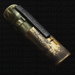 The Bullet Mech Mod V2 Juma military green & naval brass