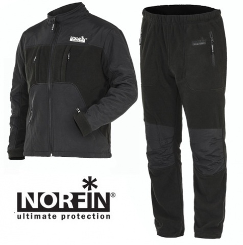 Костюм флисовый Norfin POLAR LINE 2 GRAY, р. L, арт. 337103-L