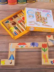 УЦЕНКА! Деревянное домино для детей 