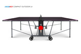 Стол теннисный Compact-2 LX Всепогодный Black фото №2