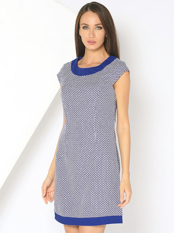 WD2517F-2 платье женское, синее