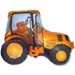 F Фигура, Трактор (оранжевый), 37''/94 см, 1 шт.