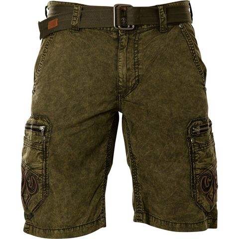 Affliction | Шорты мужские RANGE CARGO SHORT 110WS177 перед