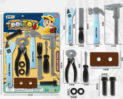 Набор инструментов 9 эл на блистере, размер 24*36