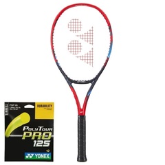 Теннисная ракетка Yonex VCORE 100 (300 g) SCARLET + струны