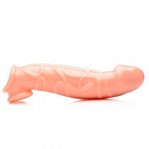 Size Matters 2 Inch Flesh Extender Sleeve - насадка для увеличения члена, +5 см (телесный)